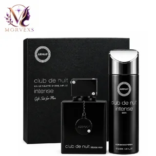 ست دوتیکه عطر مردانه آرماف کلاب د نایت اینتنس من (Armaf Club De Nuit Intense Man Gift Set)