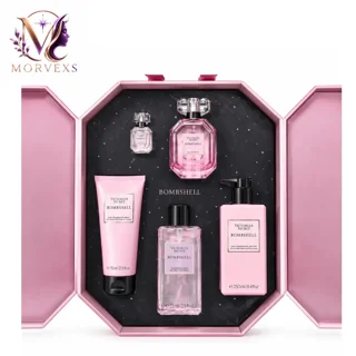 ست هدیه زنانه بامب شل 5 عددی ویکتوریا سکرت Victoria’s Secret Bombshell Gift Set